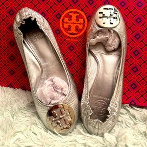 TORY BURCH Silver shoes